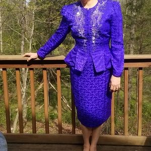 Skirt and suit jacket